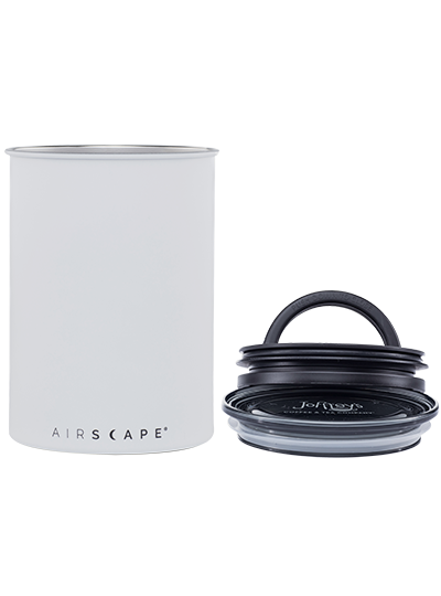 Joffrey’s Airscape® Coffee Storage Canister - White