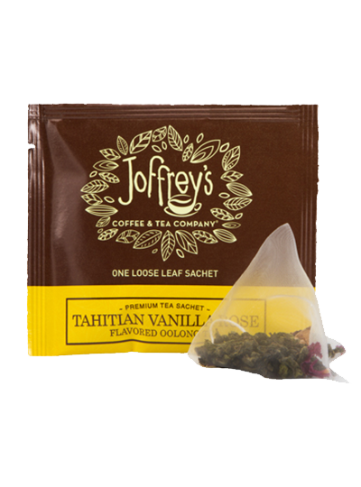 Tahitian Vanilla Rose Tea Sachets