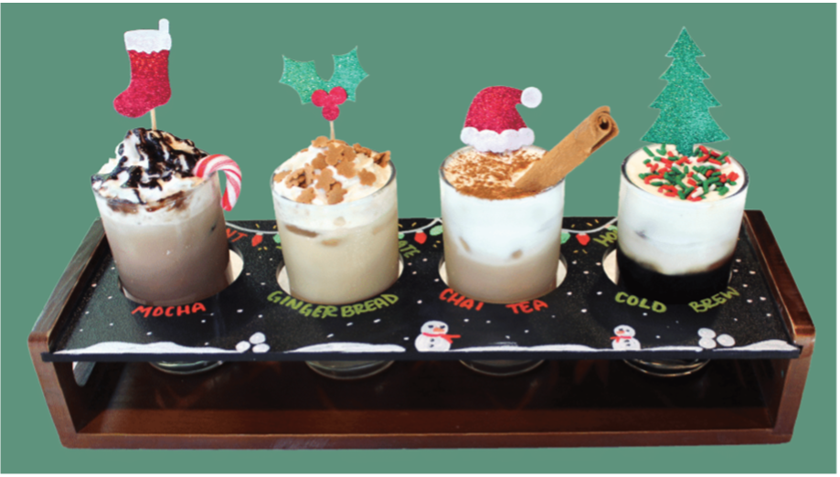 JOFFREY’S HOLIDAY COFFEE FLIGHT AT MIDTOWN TAMPA