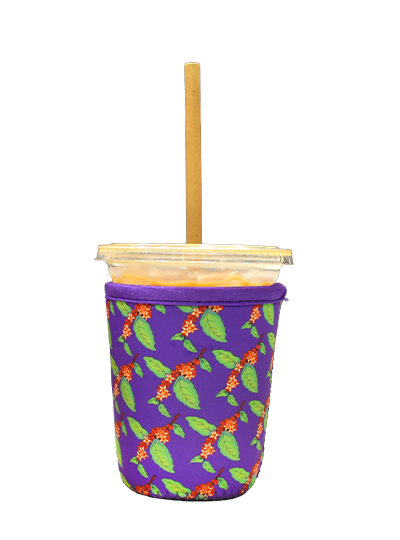 Purple Coffee Cherry Iced Coffee Sleeve from JavaSok™