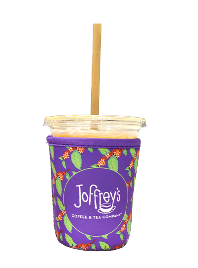 Purple Coffee Cherry Iced Coffee Sleeve from JavaSok™