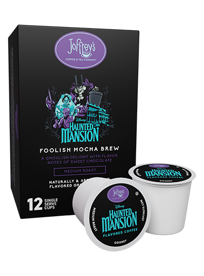 Disney Haunted Mansion Foolish Mocha Brew Single Serve Cups