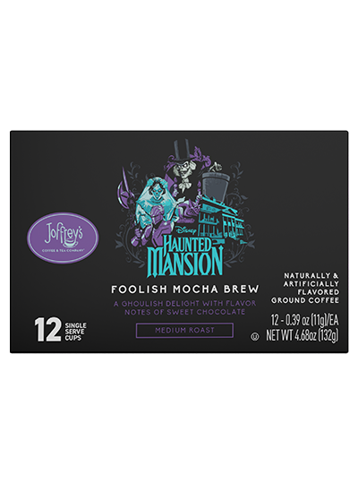 Disney Haunted Mansion Foolish Mocha Brew Single Serve Cup